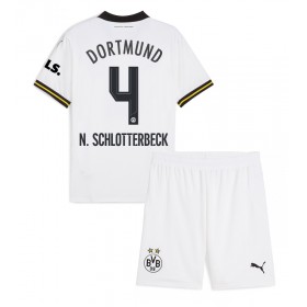 Borussia Dortmund Nico Schlotterbeck #4 3rd Trikot 2024-25 Kurzarm (+ kurze hosen)